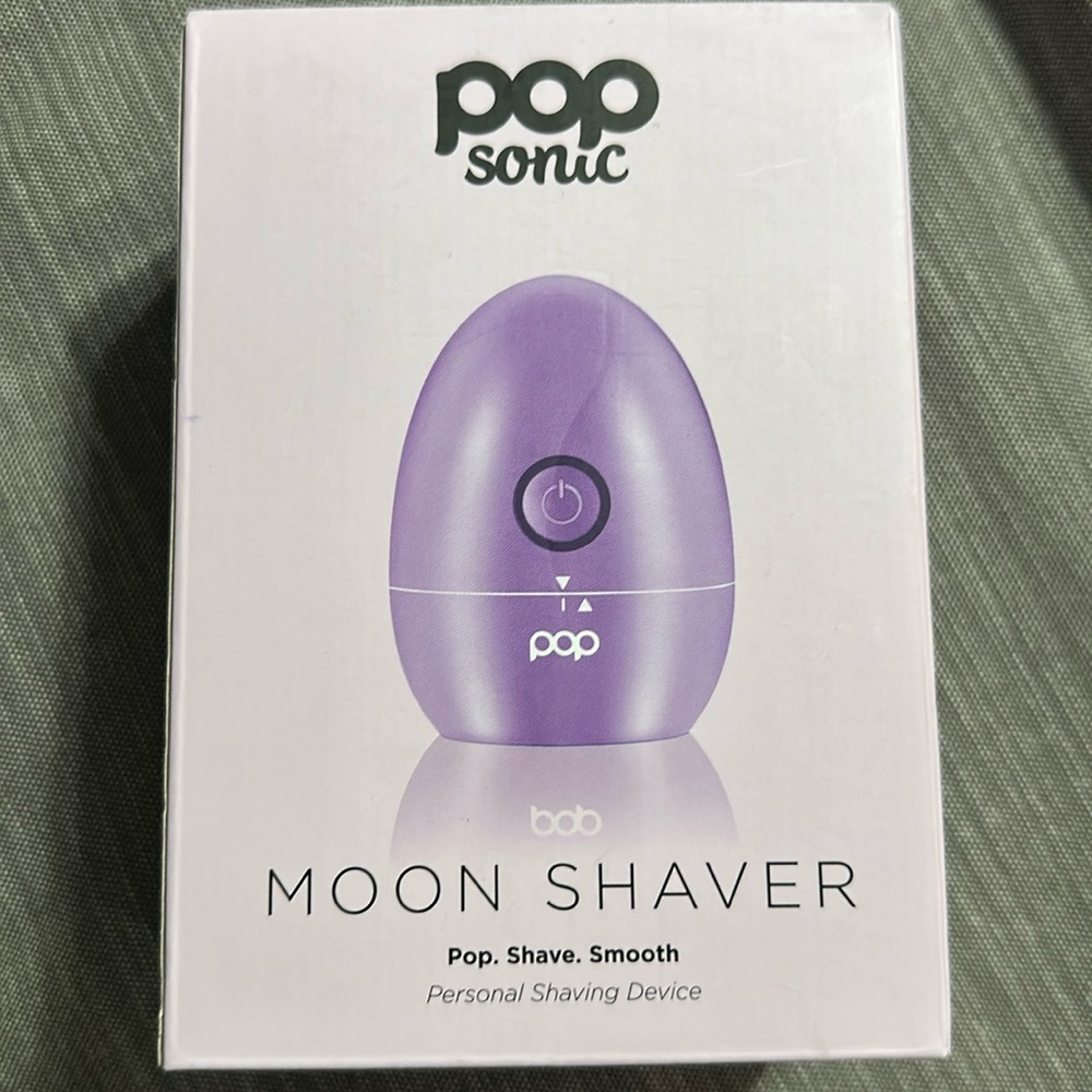 Pop Sonic Moon Shaver for Face and Body